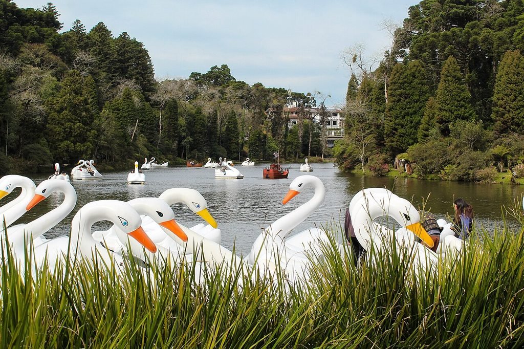 Lago Negro em Gramado, na Serra Gaúcha
