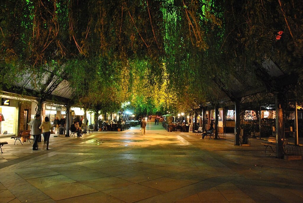 Rua Coberta no centro de Gramado